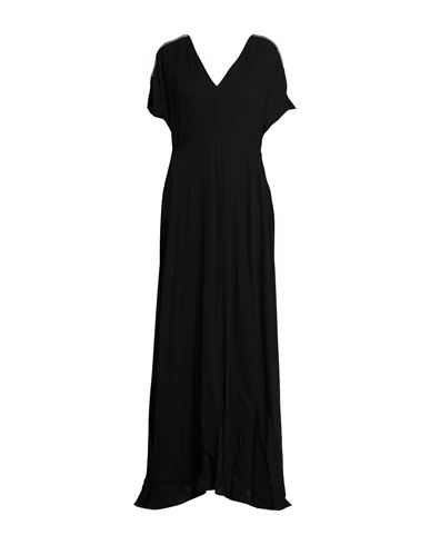 Fabiana Filippi Woman Maxi Dress Black Size 6 Viscose In Black