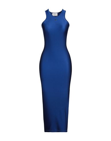 COPERNI COPERNI WOMAN MIDI DRESS BLUE SIZE S POLYAMIDE, ELASTANE 