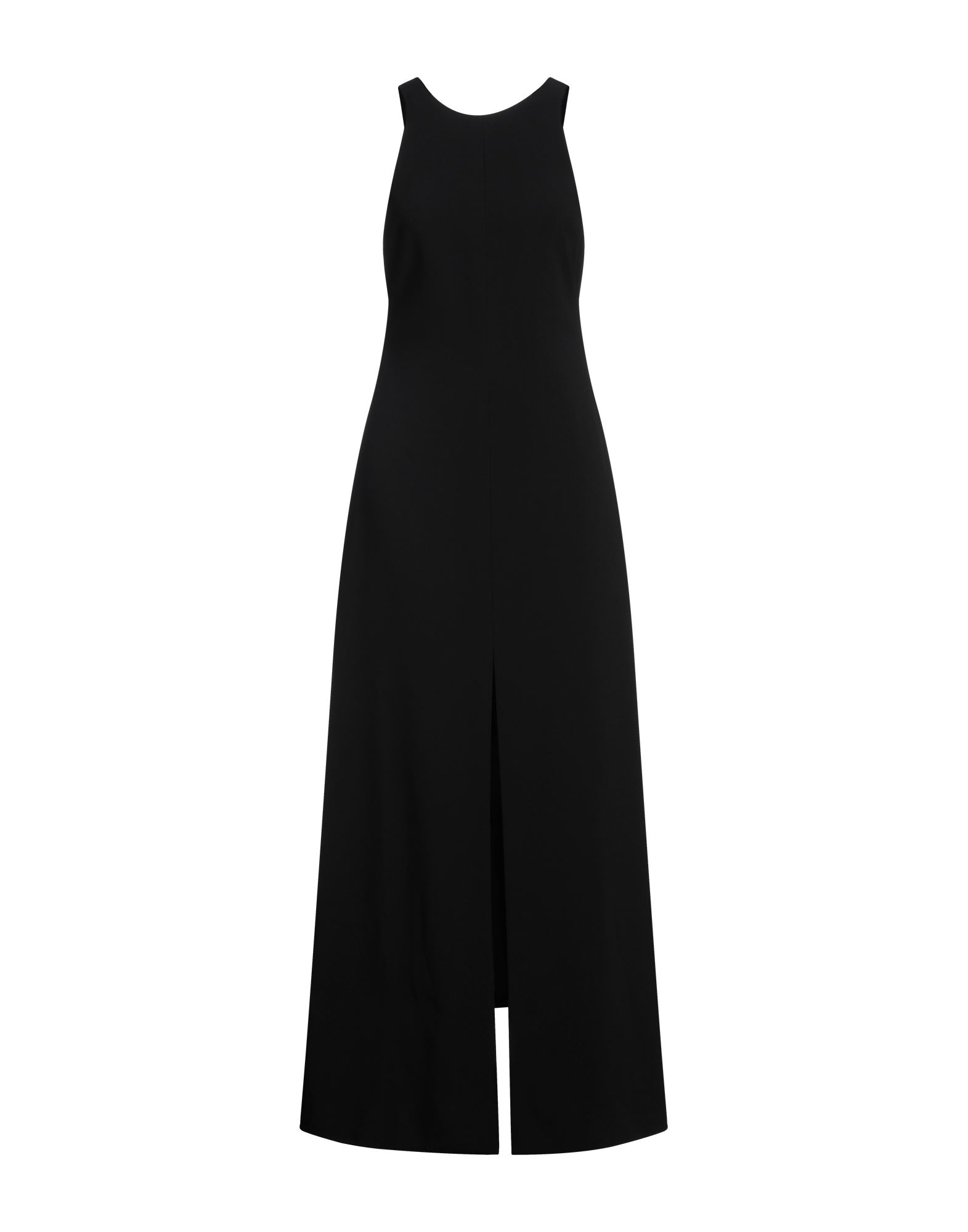 《セール開催中》CELINE レディース マキシ丈ドレス ブラック 38 アセテート 78% / レーヨン 22%