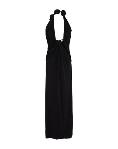 Magda Butrym Woman Maxi Dress Black Size 8 Viscose, Elastane