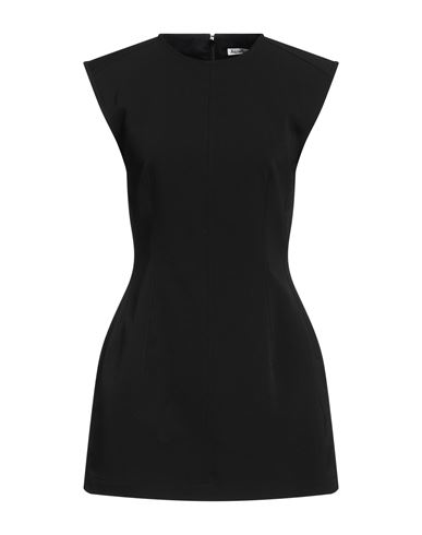 Acne Studios Woman Mini Dress Black Size 4 Polyester, Wool, Elastane In Black