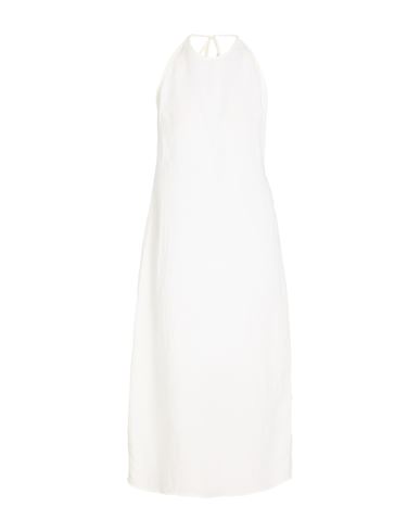 Midi-Kleid Damen Weiß 2 Damen