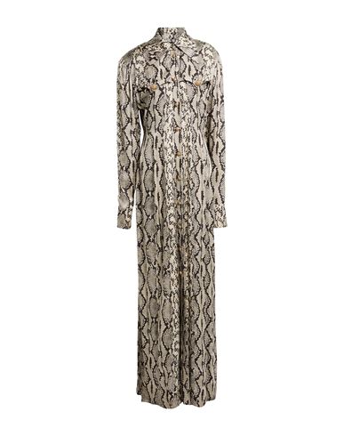 Maxi-Kleid Damen Grau 36 Damen