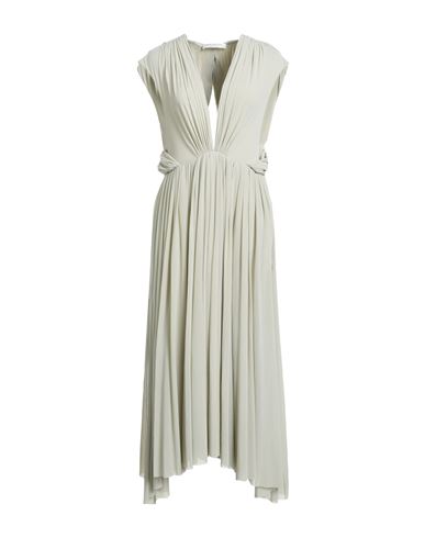 Philosophy Di Lorenzo Serafini Woman Midi Dress Sage Green Size 8 Polyamide In White