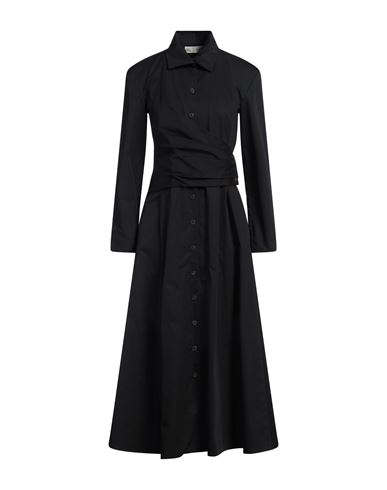 Midi-Kleid Damen Schwarz 32 Damen