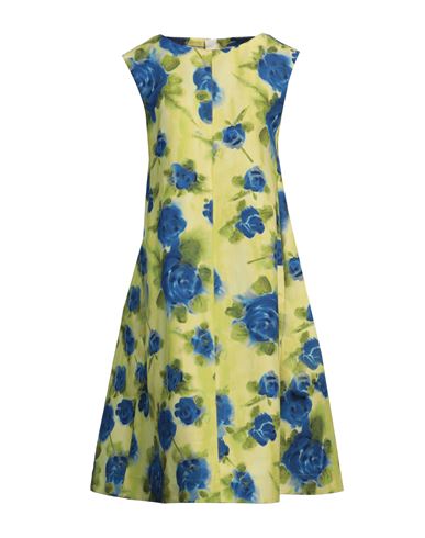 Midi-Kleid Damen Limettengrün 32,34 Damen
