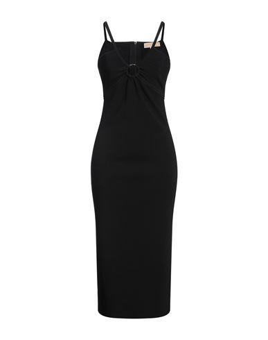 Midi-Kleid Damen Schwarz M,S,XL,XS,XXL,XXS Damen