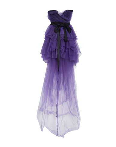 Pinko Woman Mini Dress Purple Size 8 Polyamide