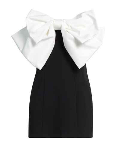 Pinko Woman Mini Dress Black Size 8 Polyester, Elastane In Black