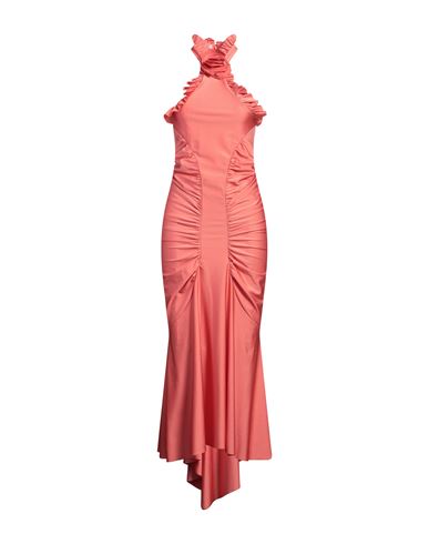 PHILOSOPHY DI LORENZO SERAFINI PHILOSOPHY DI LORENZO SERAFINI WOMAN MAXI DRESS SALMON PINK SIZE 8 POLYAMIDE, ELASTANE 