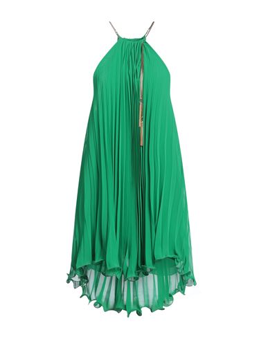 Shop Simona Corsellini Woman Mini Dress Green Size 8 Polyester