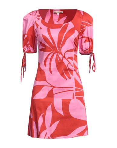 Kocca Woman Mini Dress Red Size S Cotton, Elastane In Red