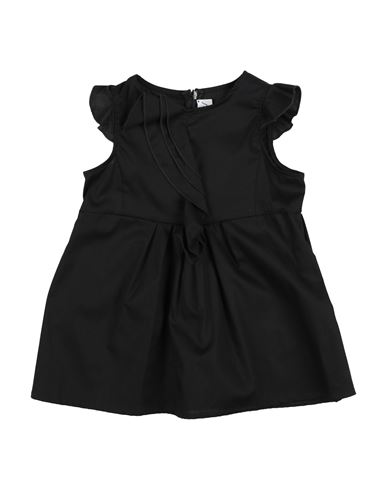 Simonetta Toddler Girl Top Black Size 5 Cotton In Black