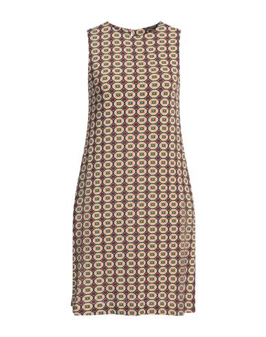 MALÌPARMI Mini-Kleid Damen Bordeaux 34,42 Damen
