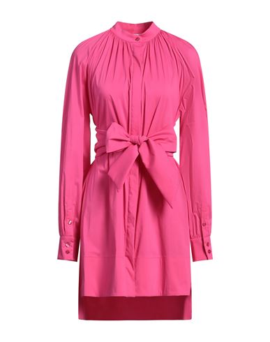 Jijil Woman Mini Dress Magenta Size 8 Cotton, Polyamide, Elastane In Pink