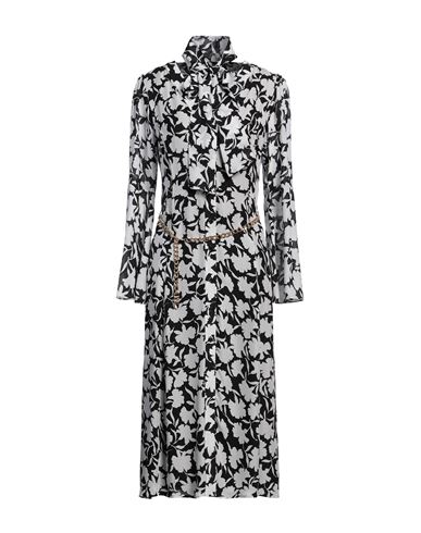 Vestido midi Mujer Negro L,M,S,XL,XS Mujer