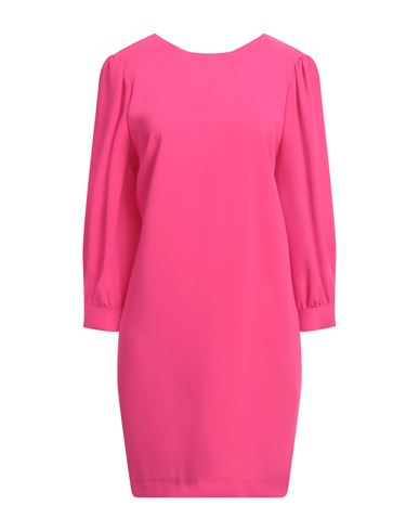 Rebel Queen By Liu •jo Woman Mini Dress Fuchsia Size L Polyester, Elastane In Pink