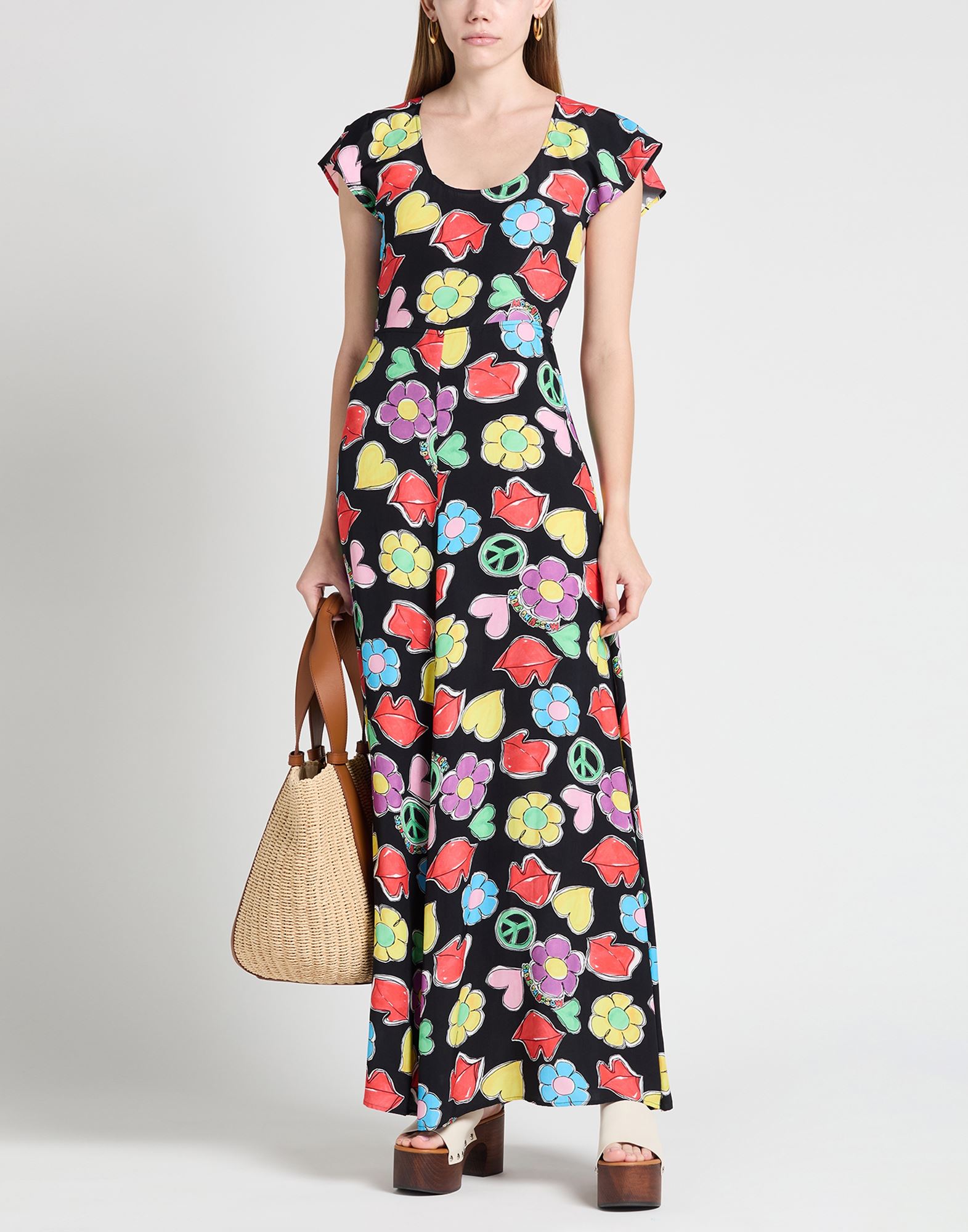  Moschino Jeans - Kleider - Maxi-kleider - On Yoox.com 