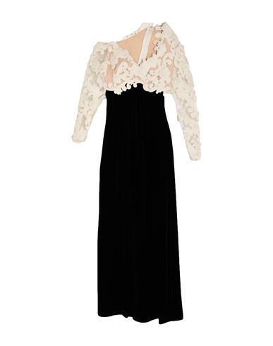 Vestido largo Mujer Negro 3 Mujer