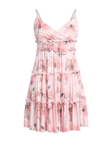 Yes Zee By Essenza Urban Chic Woman Mini Dress Light Pink Size L Viscose In Pink