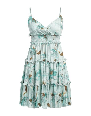 Yes Zee By Essenza Woman Mini Dress Light Green Size S Viscose In Green