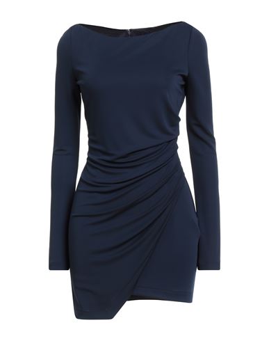 Aniye By Woman Mini Dress Navy Size 4 Polyester, Elastane