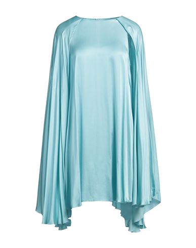 Aniye By Woman Mini Dress Sky Blue Size 6 Viscose In Blue