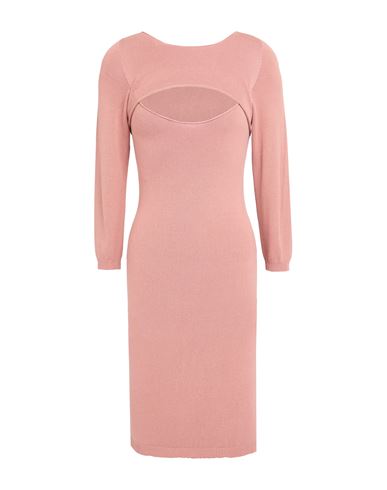 Kontatto Woman Mini Dress Antique Rose Size Onesize Viscose, Pbt - Polybutylene Terephthalate In Pink