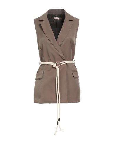 Liu •jo Woman Blazer Military Green Size 8 Viscose, Polyester In Green