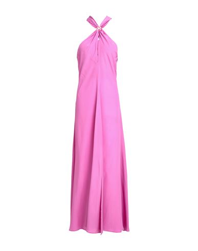 Maxi-Kleid Damen Violett 38 Damen