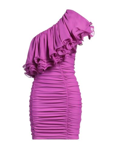 Mini-Kleid Damen Violett 34,36,38 Damen
