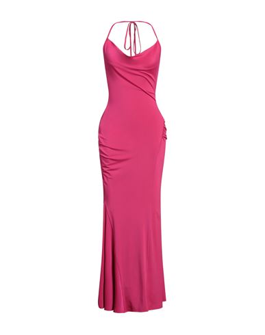 Vestido largo Mujer Fucsia S Mujer