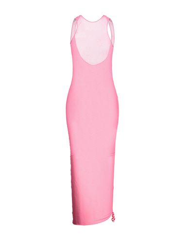 F**k Project Woman Maxi Dress Pink Size M Polyester, Elastane
