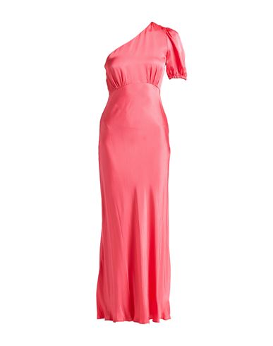 Twinset Woman Maxi Dress Coral Size 14 Viscose