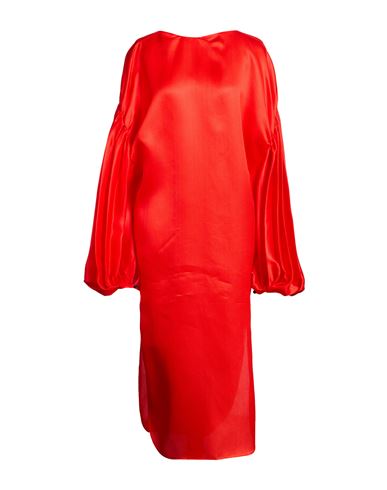 Midi-Kleid Damen Rot 34 Damen