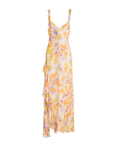 PATRIZIA PEPE PATRIZIA PEPE WOMAN MAXI DRESS MANDARIN SIZE 8 VISCOSE 