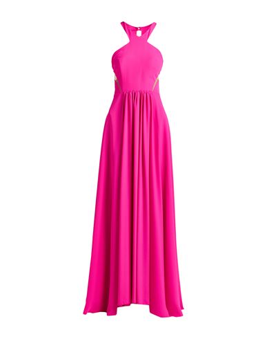 Carla Ruiz Woman Maxi Dress Fuchsia Size 6 Polyester In Pink