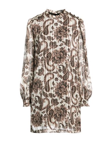 Minivestido Mujer Beige 36,44 Mujer