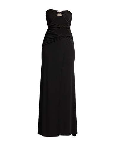 Aniye By Woman Maxi Dress Black Size 6 Polyester, Elastane In Black