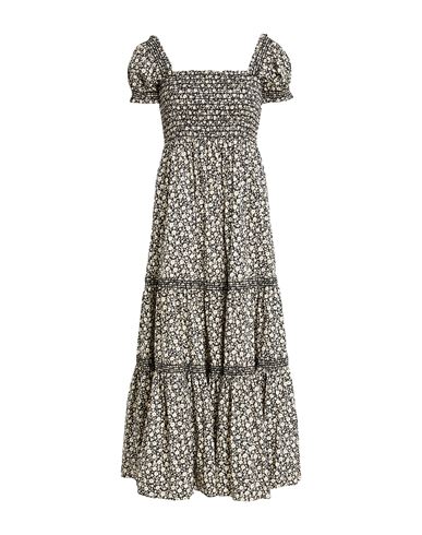 Midi-Kleid Damen Schwarz L,S,XL,XS Damen