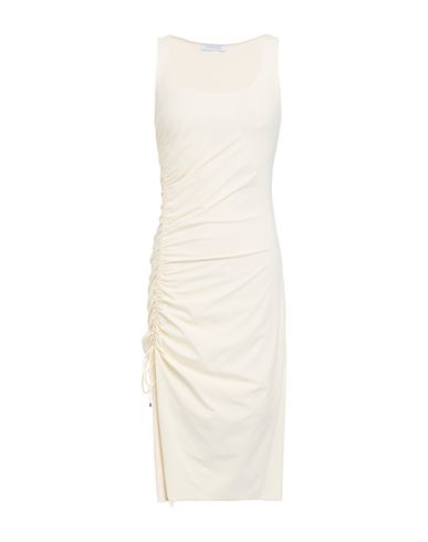 Patrizia Pepe Woman Midi Dress Cream Size 1 Polyamide, Elastane In White