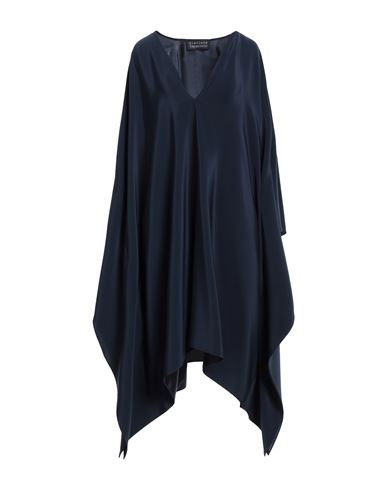 Gianluca Capannolo Woman Midi Dress Midnight Blue Size Onesize Triacetate, Recycled Polyethylene In Blue