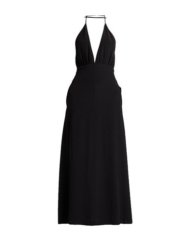 Toteme Vestido largo Mujer Negro 34,36,38,40 Mujer