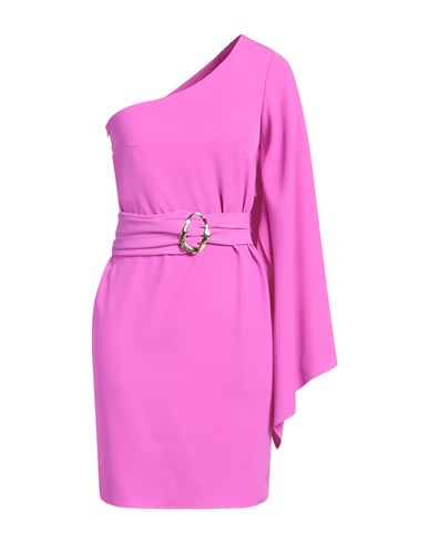 Shop Le Sarte Del Sole Woman Mini Dress Mauve Size 10 Polyester, Elastane In Purple