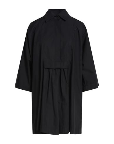 Max Mara Woman Mini Dress Black Size 12 Cotton In Black