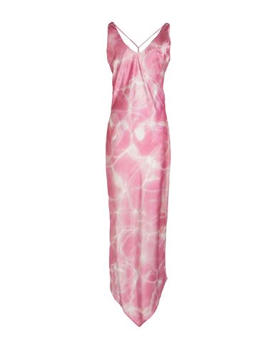 Amen Woman Maxi Dress Pink Size 8 Polyester, Elastane In Pink