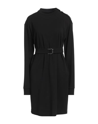 Gaelle Paris Gaëlle Paris Woman Mini Dress Black Size 10 Polyester, Elastane In Black