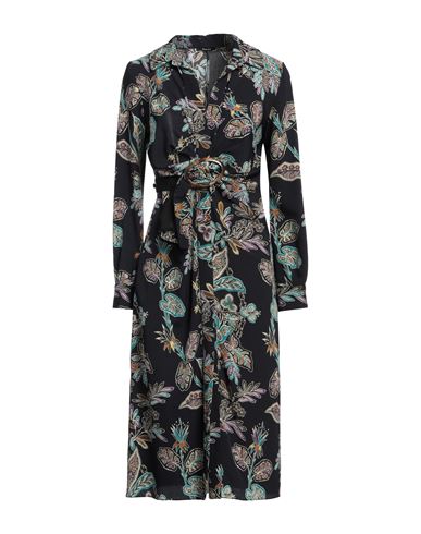 Midi-Kleid Damen Nachtblau XS Damen