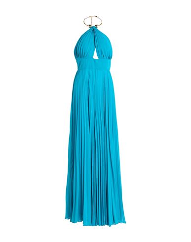 Tassos Mitropoulos Woman Jumpsuit Turquoise Size L Polyester In Blue