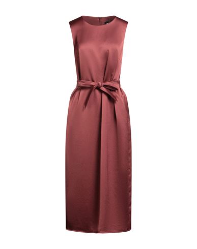 Weekend Max Mara Woman Midi Dress Rust Size 12 Polyester